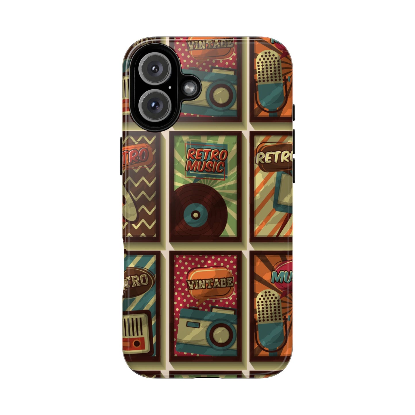 Retro Vintage Poster Phone Case β Aesthetic Nostalgic Design for iPhone, Samsung & Google Pixel