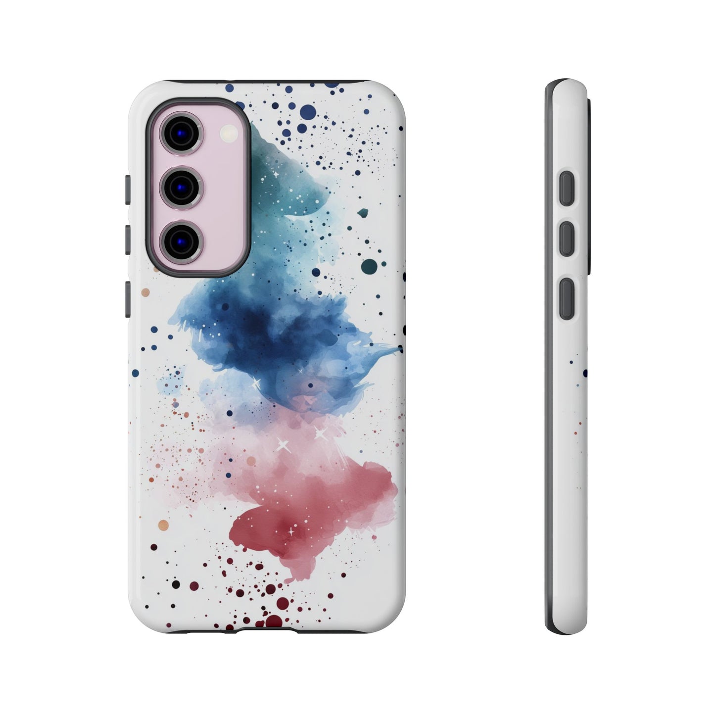 Cosmic Bloom Watercolor Phone Case for iPhone, google Pixel & Samsung