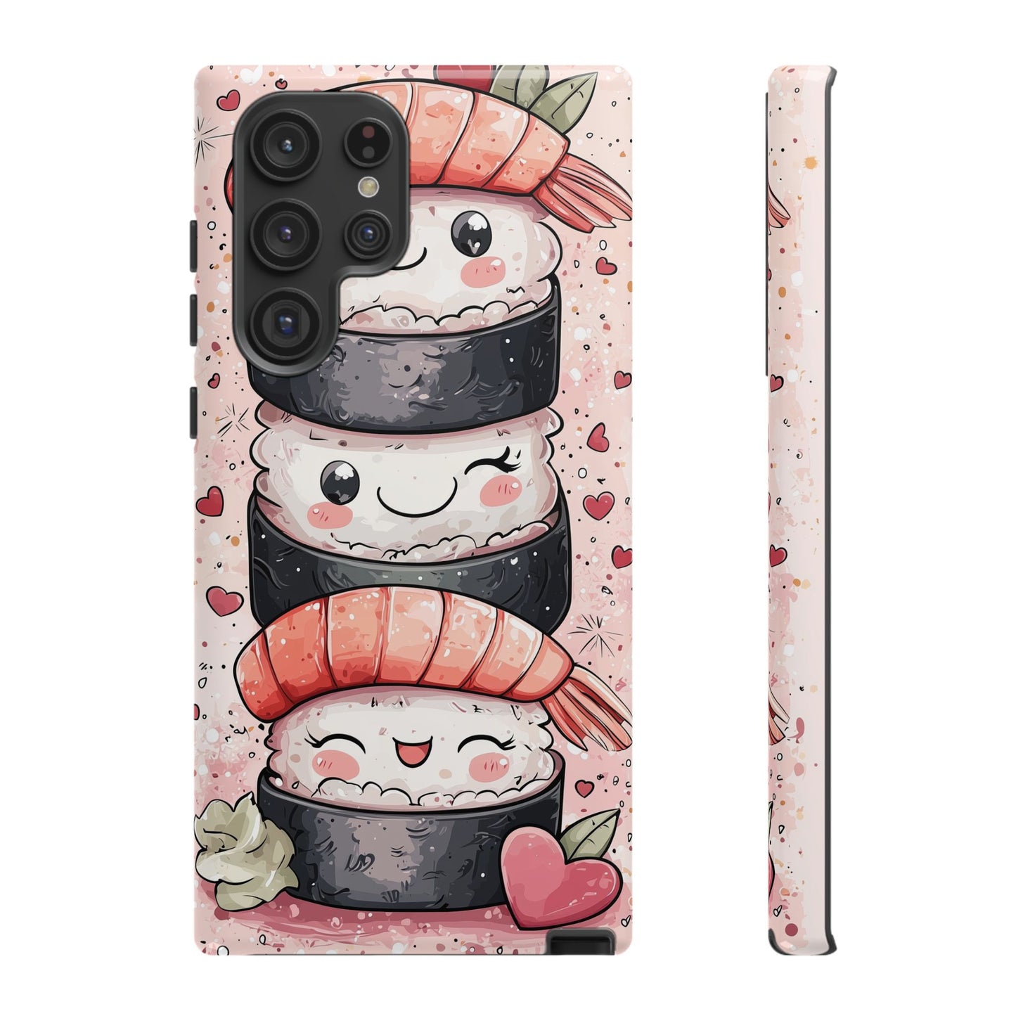 Anime Sushi Stack Phone Case β Cute & Tasty-Inspired Design for iPhone, Samsung, and Google Pixel
