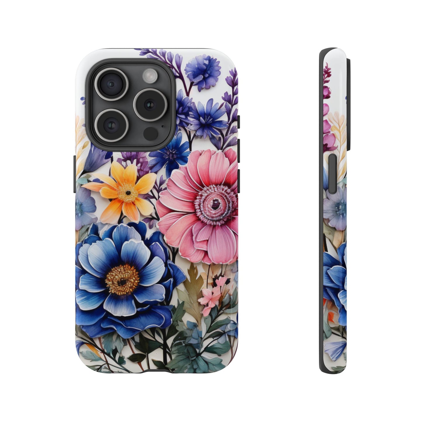 Elegant Floral Bouquet Mobile Case – Vibrant Botanical Art