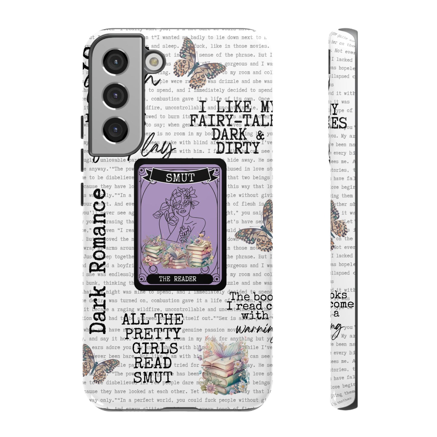 Smut Queen Phone Case β iPhone, Samsung & Google Pixel Cute Bookish Cover, Book Lover Gift