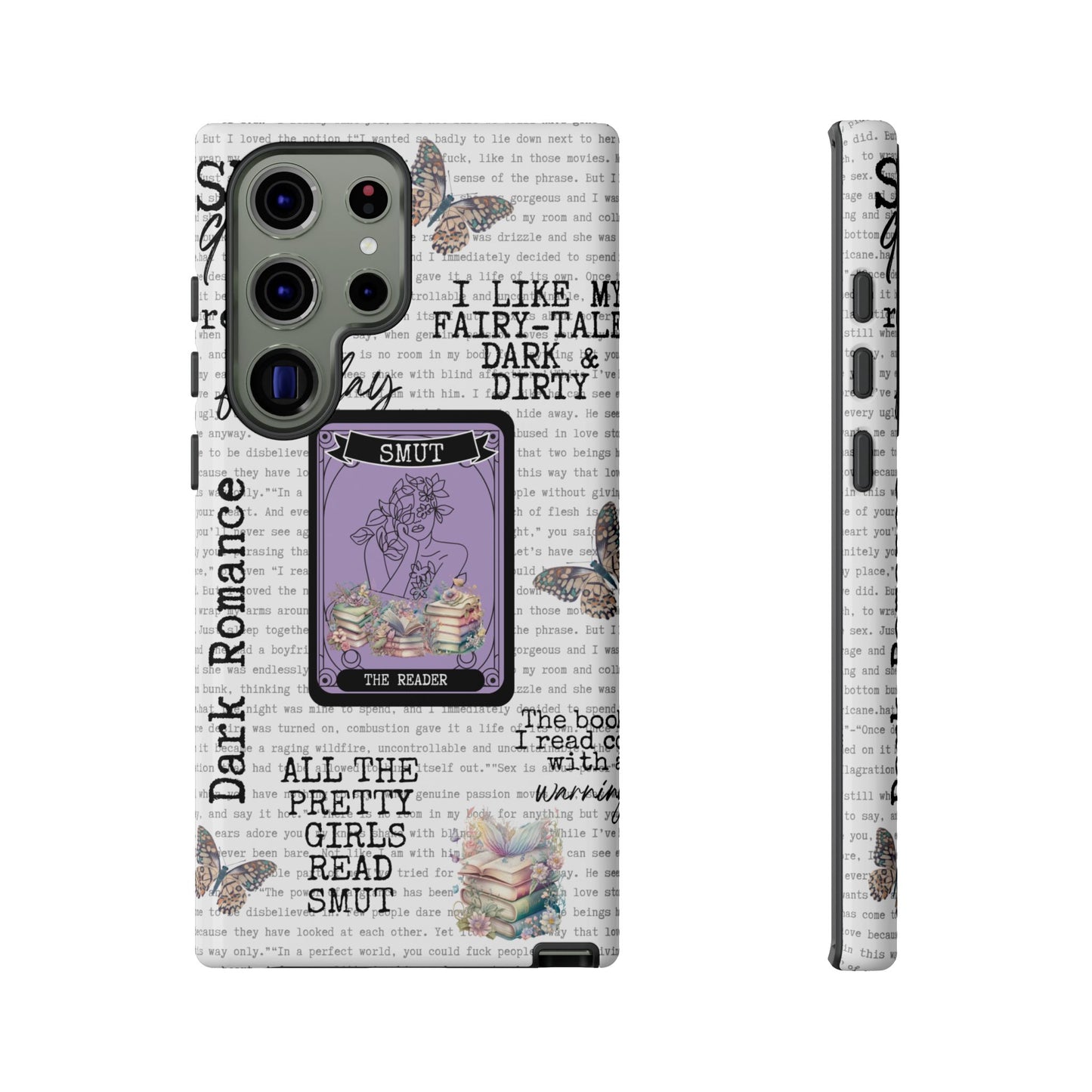 Smut Queen Phone Case β iPhone, Samsung & Google Pixel Cute Bookish Cover, Book Lover Gift