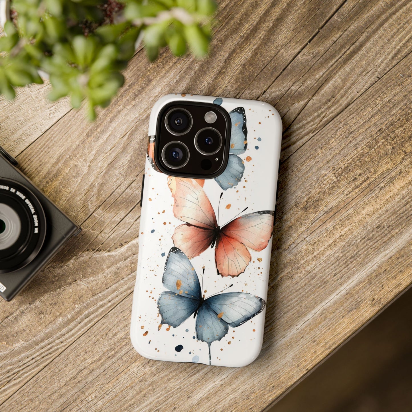 Whimsy Flight" – Artistic Butterfly Case for iPhone, google Pixel & Samsung