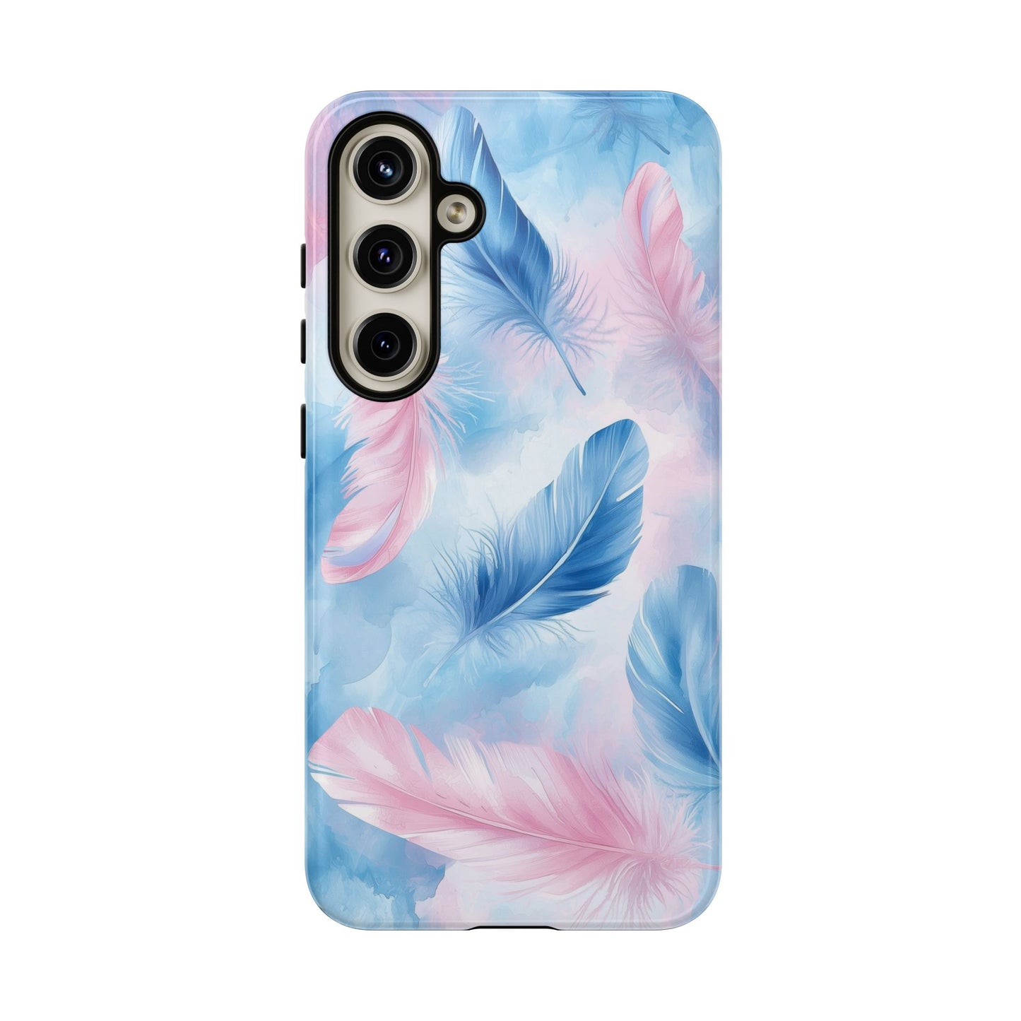 Whispering Feathers Watercolor Phone Case for iPhone, google Pixel & Samsung