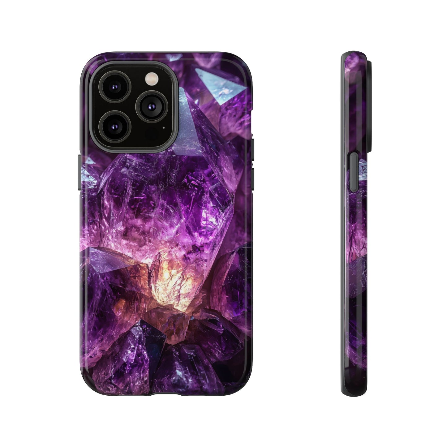 Royal Amethyst Stones Phone Case for iPhone, Samsung & Google Pixel