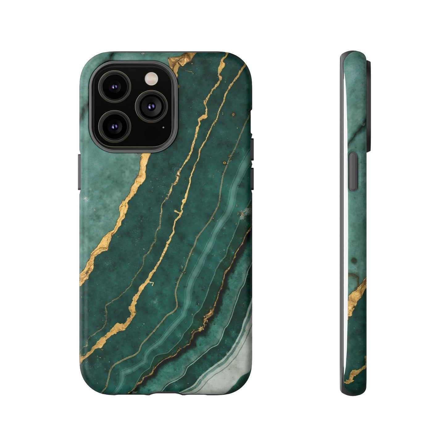 Jade Green Marble Case Design