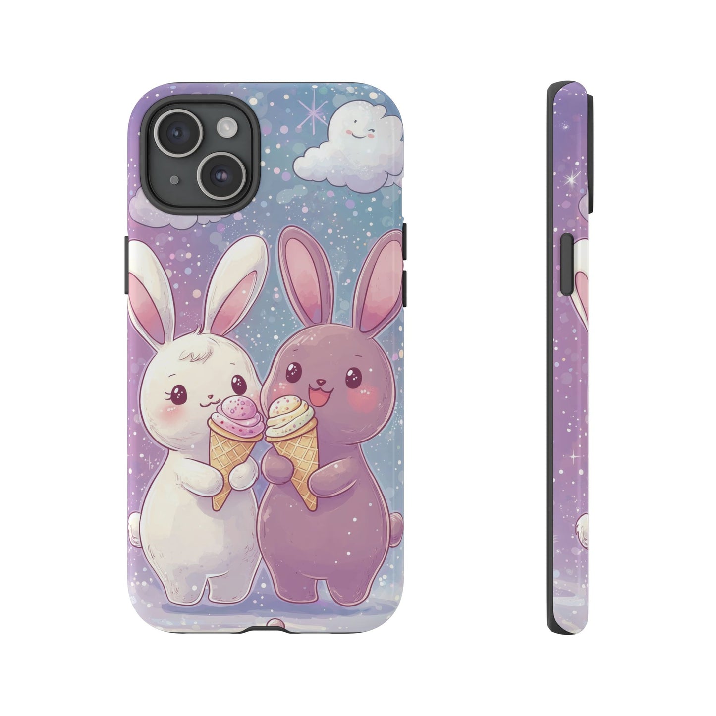Bunny Bliss β Kawaii Anime Phone Case for iPhone, Samsung, Google Pixel