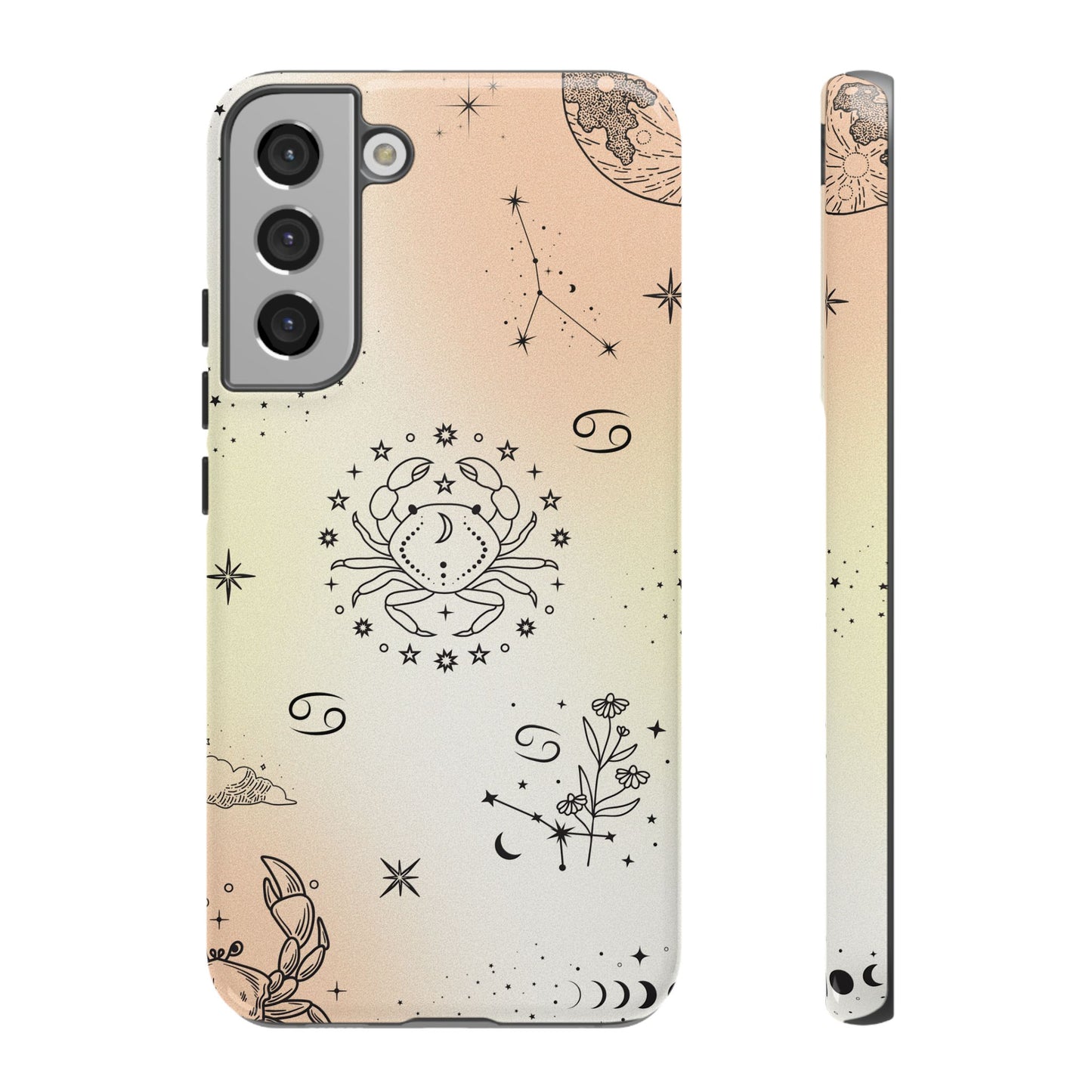 Cancer Zodiac Sign Phone Case β Soft & Protective Shell for iPhone, Samsung & Google Pixel