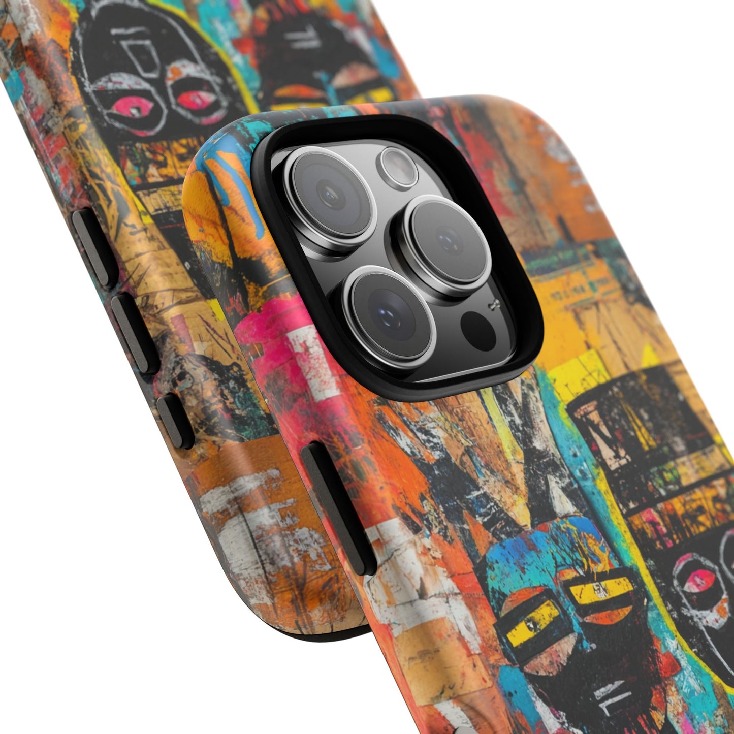 Jean-Michel Basquiat Phone Case – Street Art Phone Cover - iPhone, Samsung & Google Pixel Cover - Artistic Painting Case, Art Lover Gift