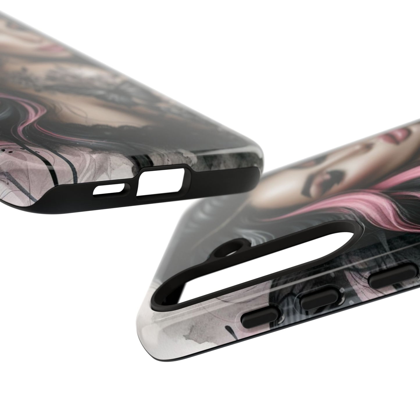Butterfly Noir – Gothic Beauty & Inked Elegance Mobile Cover