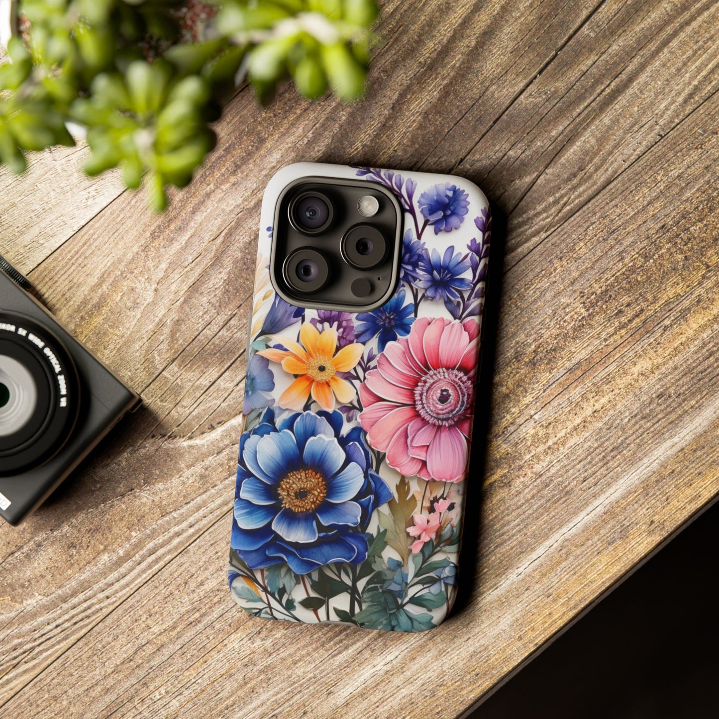 Elegant Floral Bouquet Mobile Case – Vibrant Botanical Art