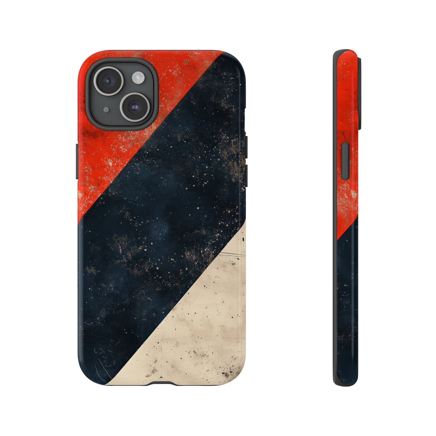 Urban Grit – Grunge Stripe Abstract Phone Case for iPhone, Samsung & Pixel