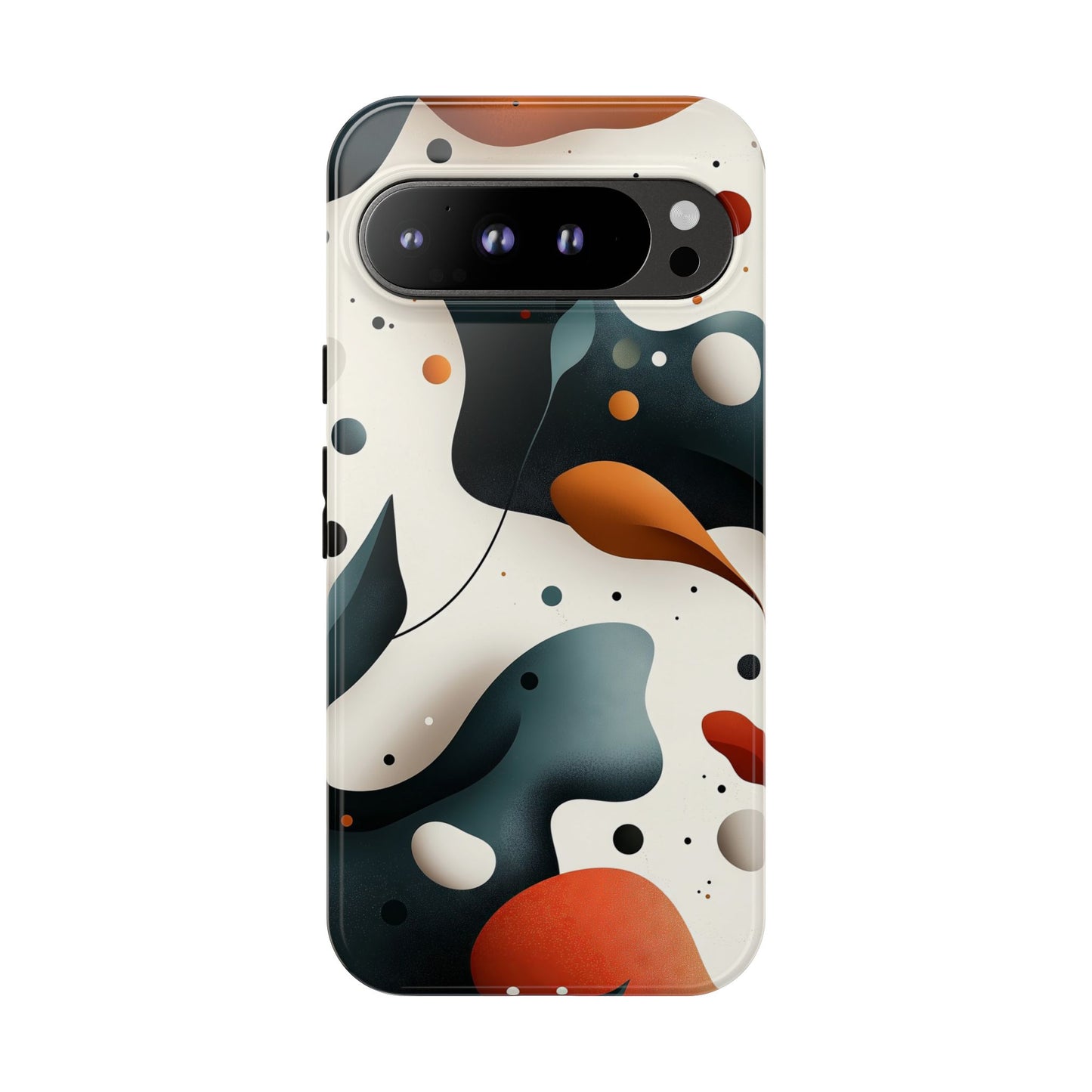 Midnight Bloom – Organic Abstract Phone Case for iPhone, Samsung & Pixel