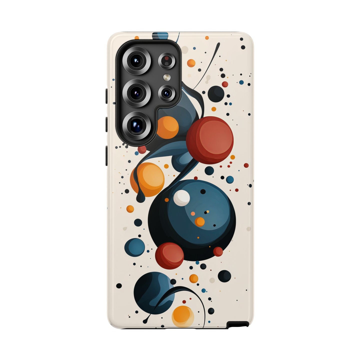 Cosmic Orbit – Abstract Sphere Phone Case for iPhone, Samsung & Pixel