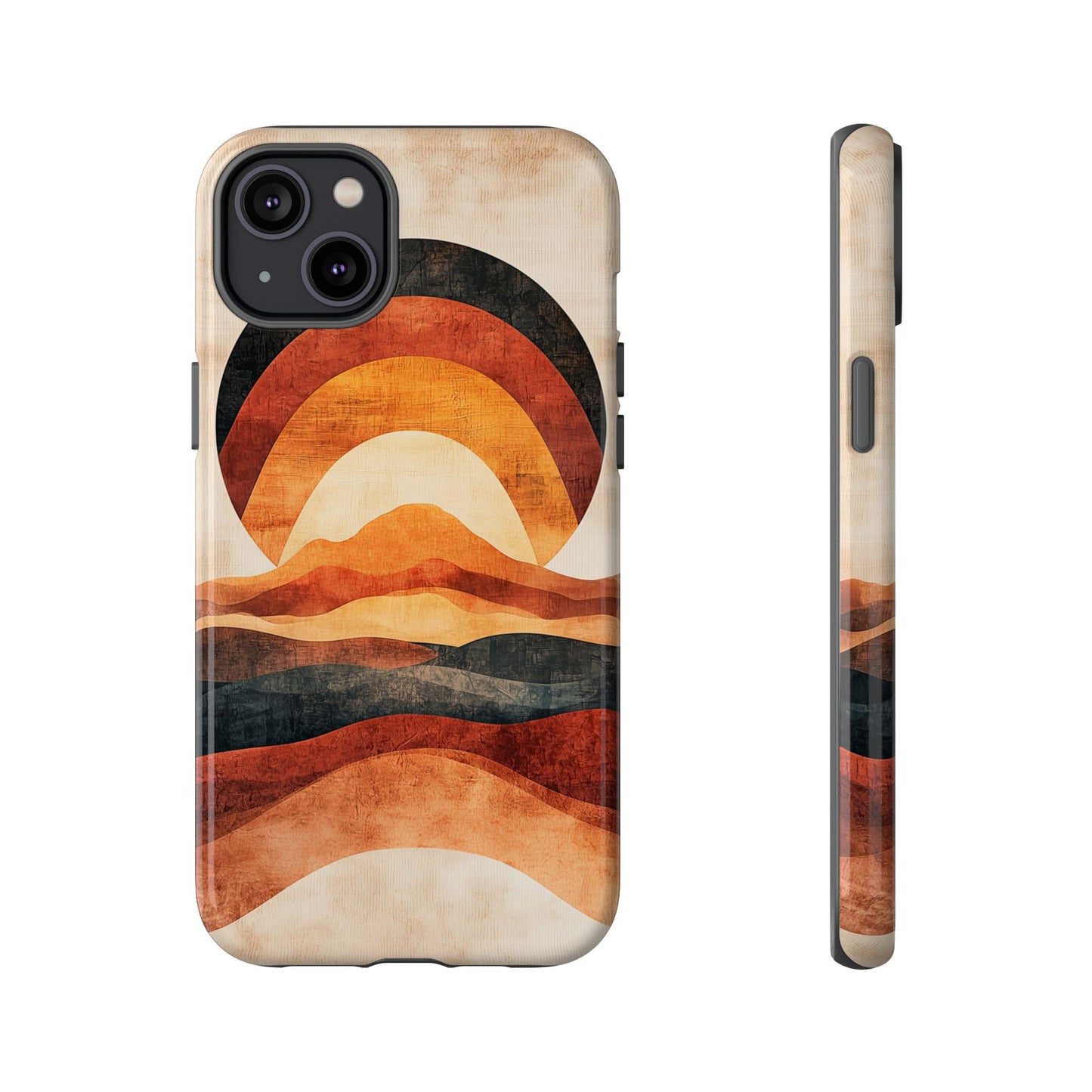 Boho Desert Sunrise Phone Case for iPhone, Pixel & Samsung
