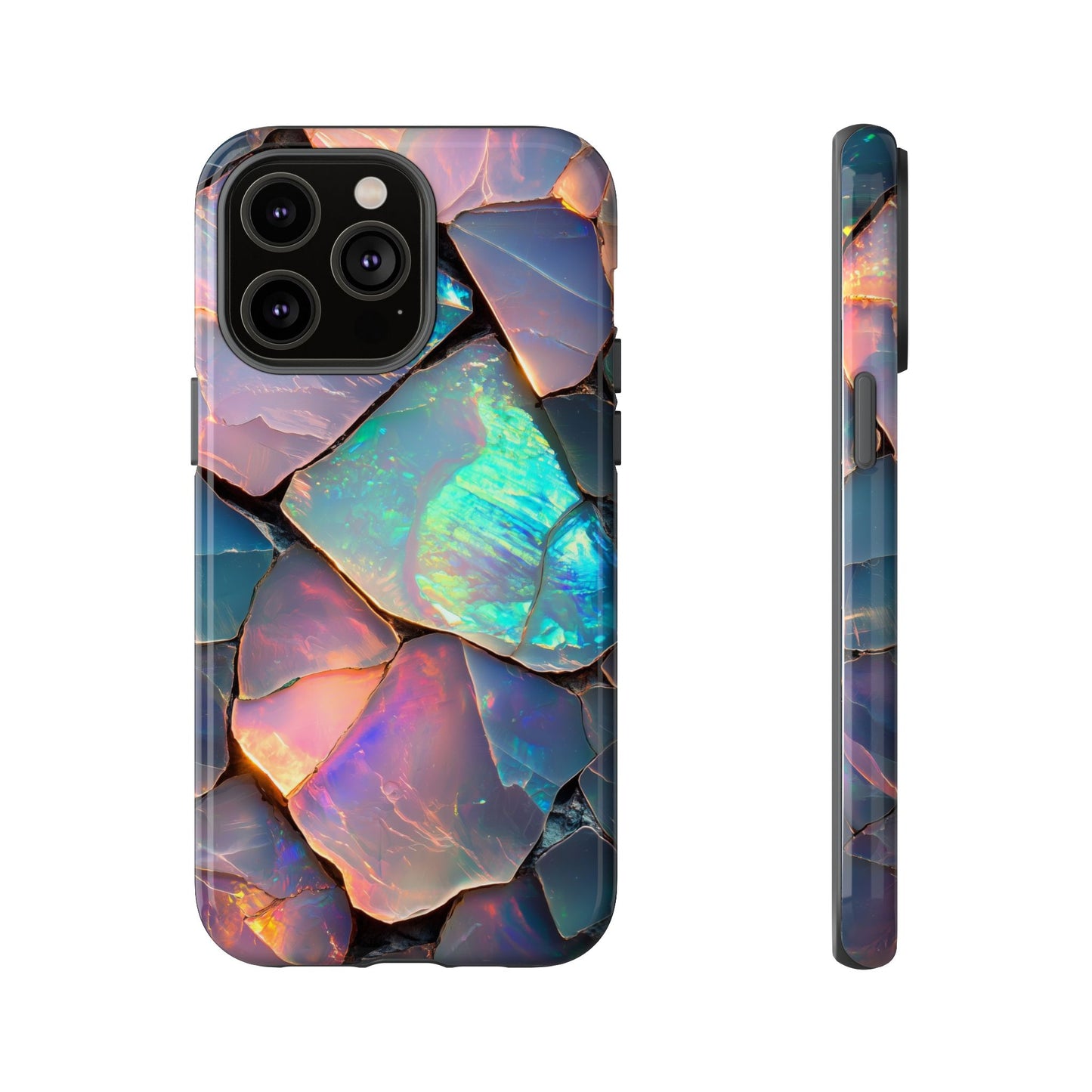 Iridescent Opal Shard Phone Case for iPhone, Samsung & Google Pixel