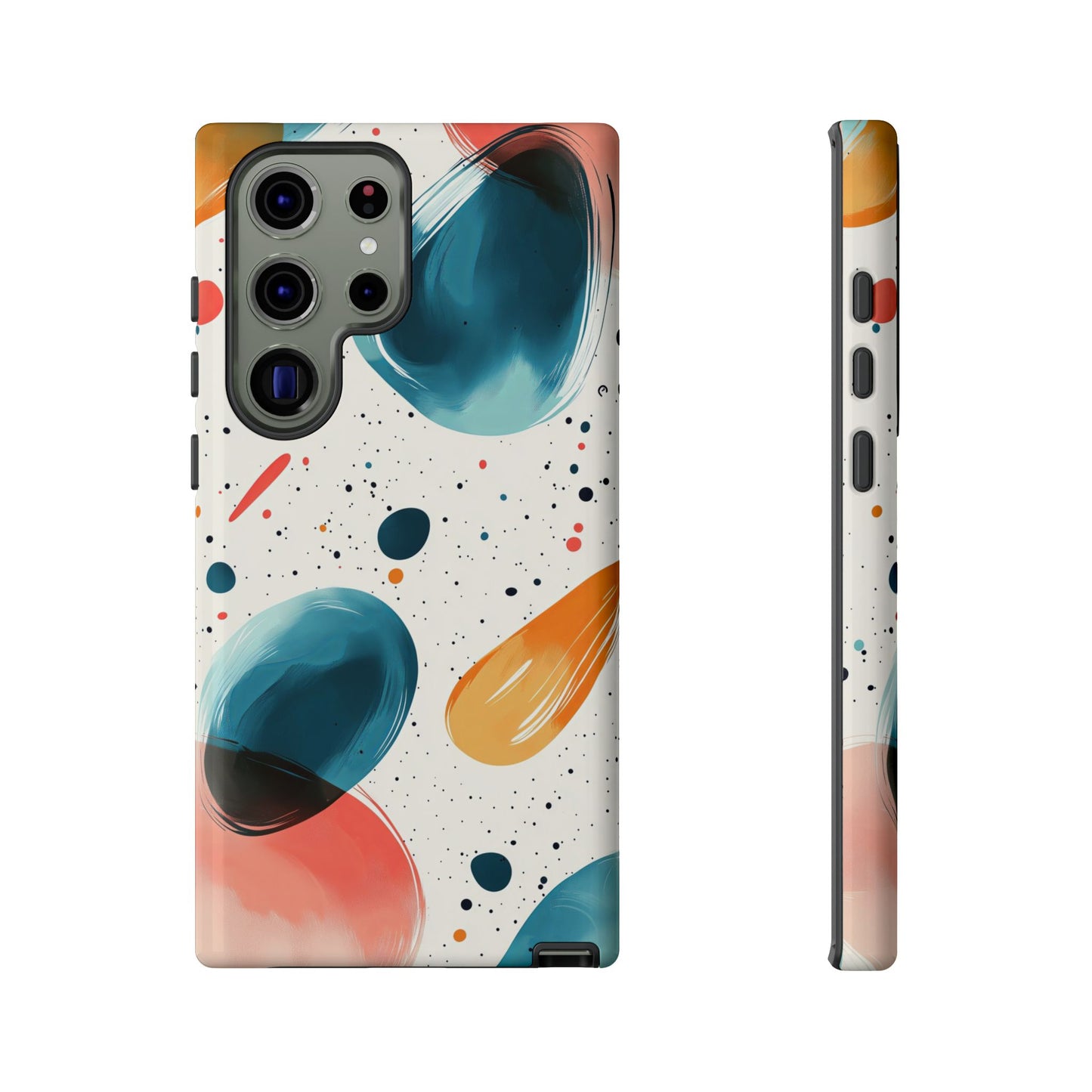Color Swirl Splash – Abstract Art Phone Case for iPhone, Samsung & Pixel