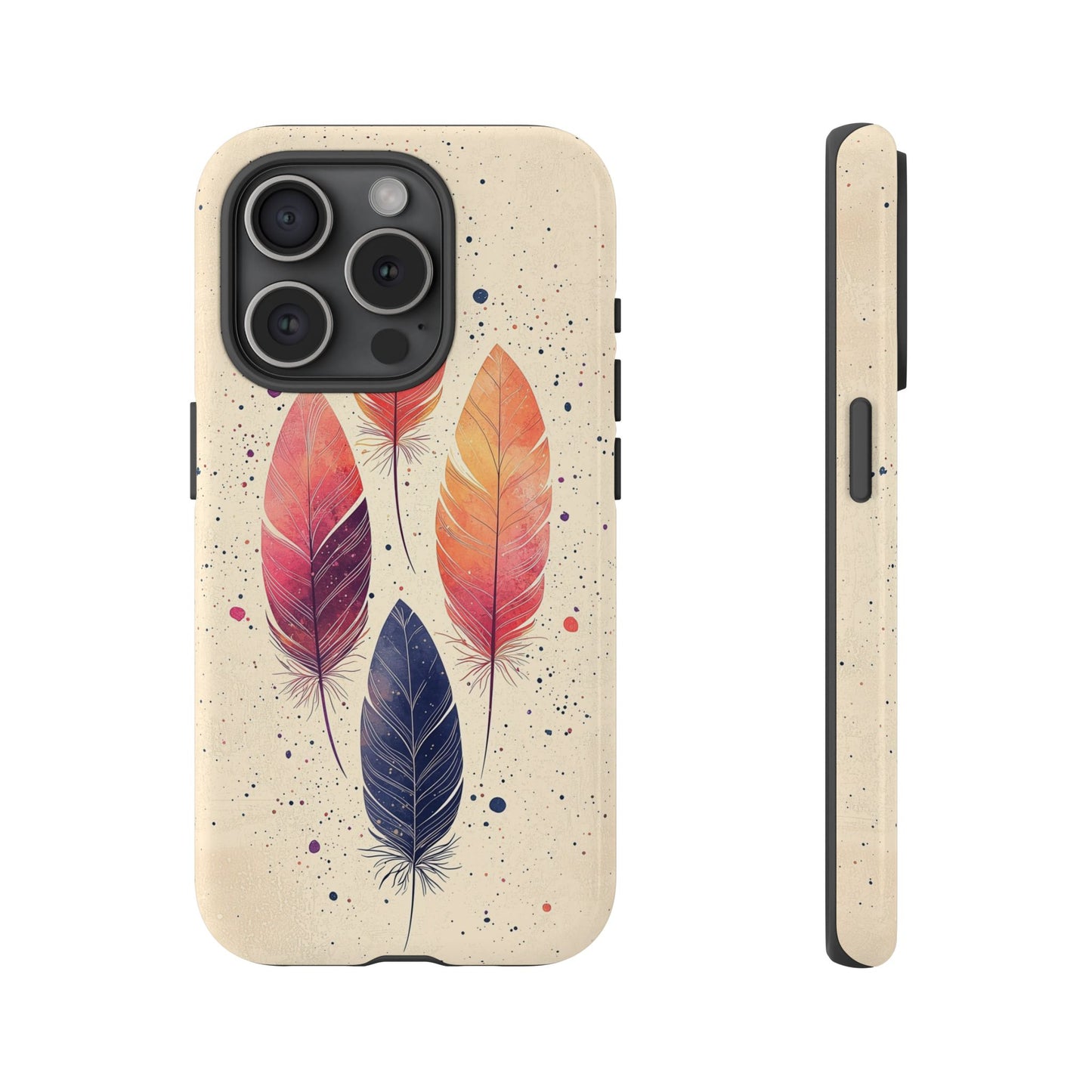 Boho Feather Dance Phone Case for iPhone, Pixel & Samsung