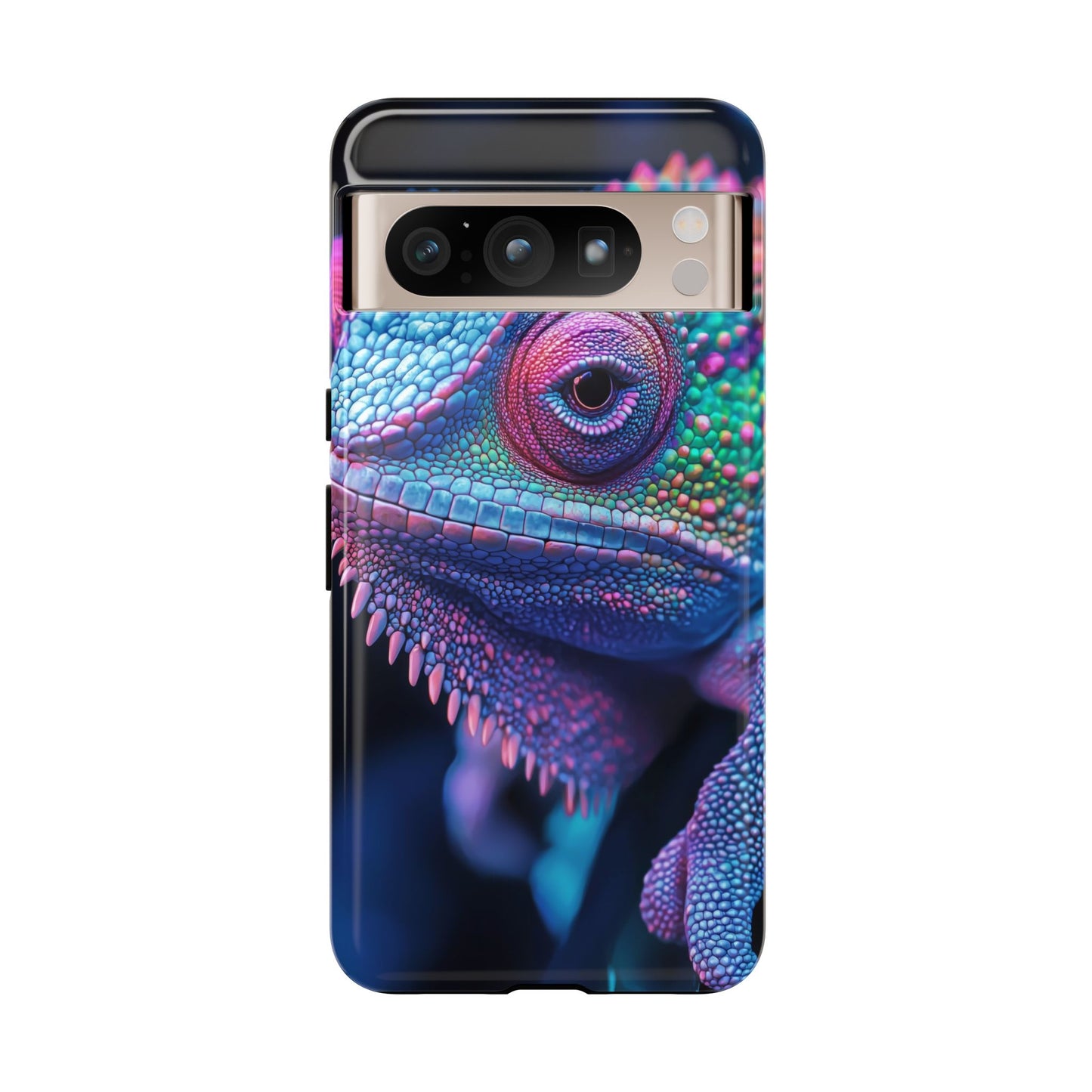 Color Shift Chameleon – Vibrant Reptile Skin Phone Case for iPhone, Pixel & Samsung