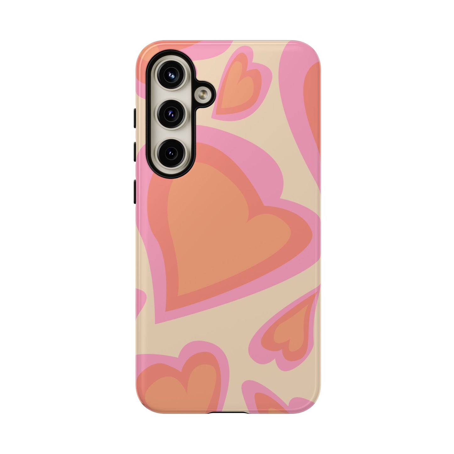 Retro Heart Phone Case – Cute Vintage Aesthetic for iPhone, Samsung & Google Pixel