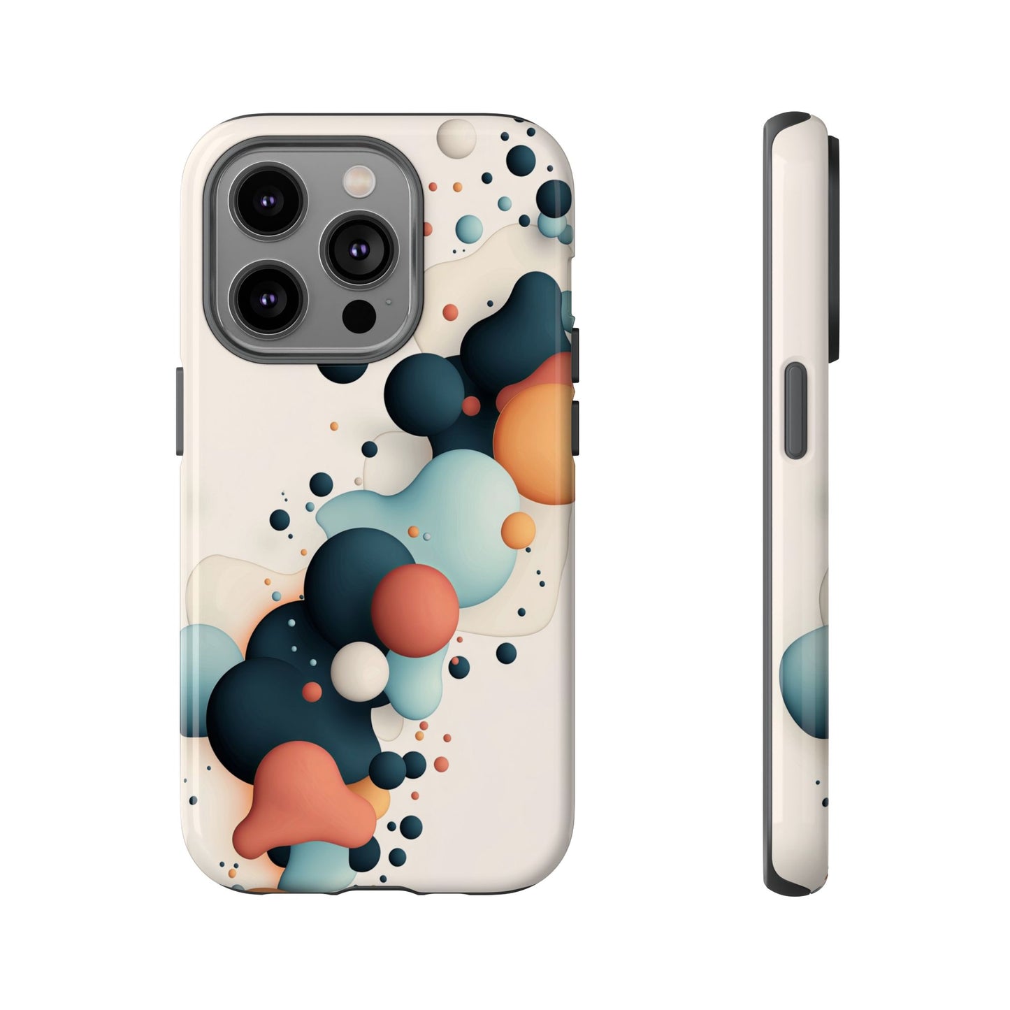Bubble Rush – Abstract Burst Phone Case for iPhone, Samsung & Pixel