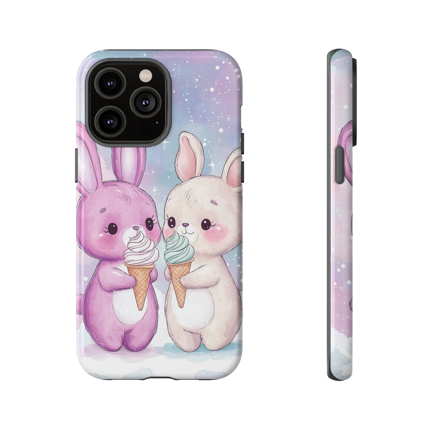 Sweet Bunny Bliss - Kawaii Anime Phone Case for iPhone, Samsung, Google Pixel