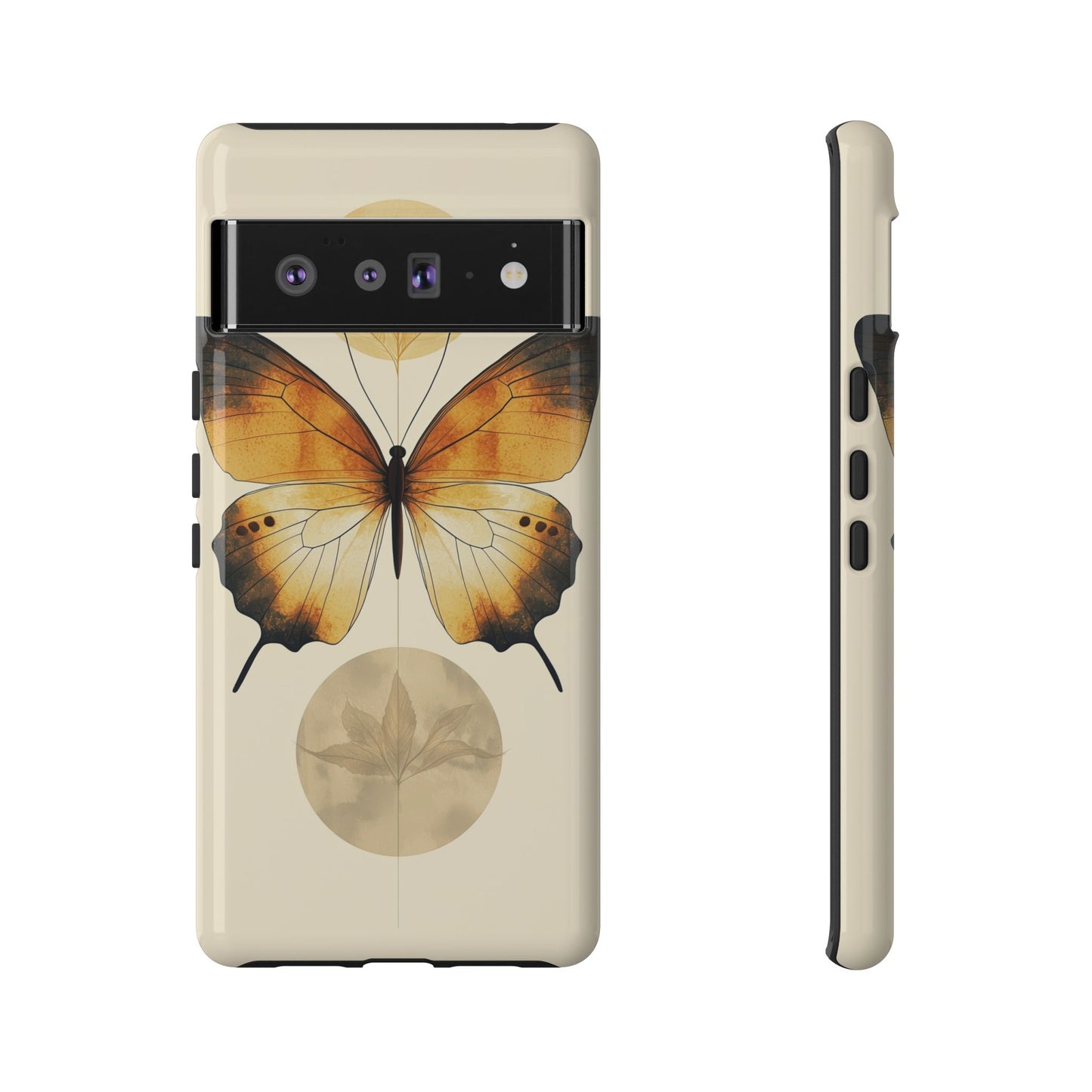 Golden Wings: Nature in BalancePhone Case for iPhone, Samsung & Pixel