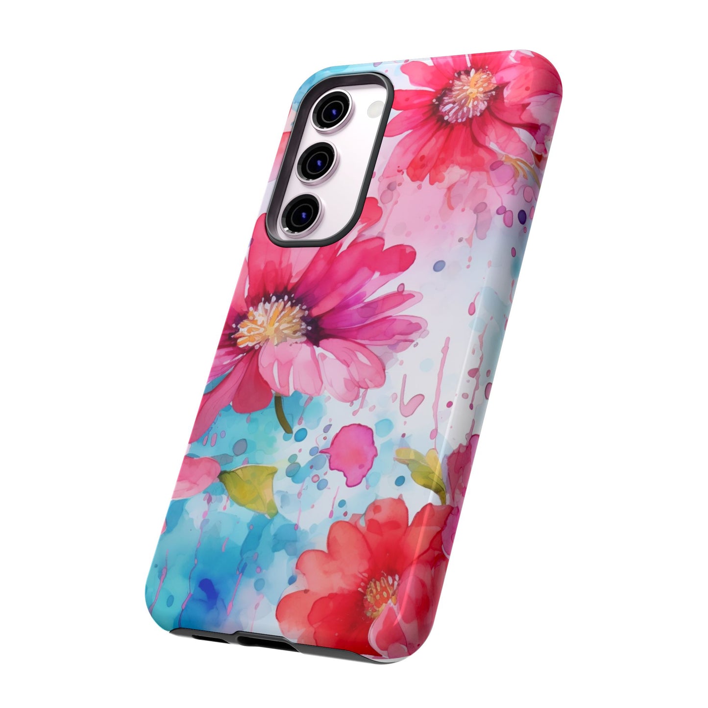 Watercolor Bloom Floral Mobile Case