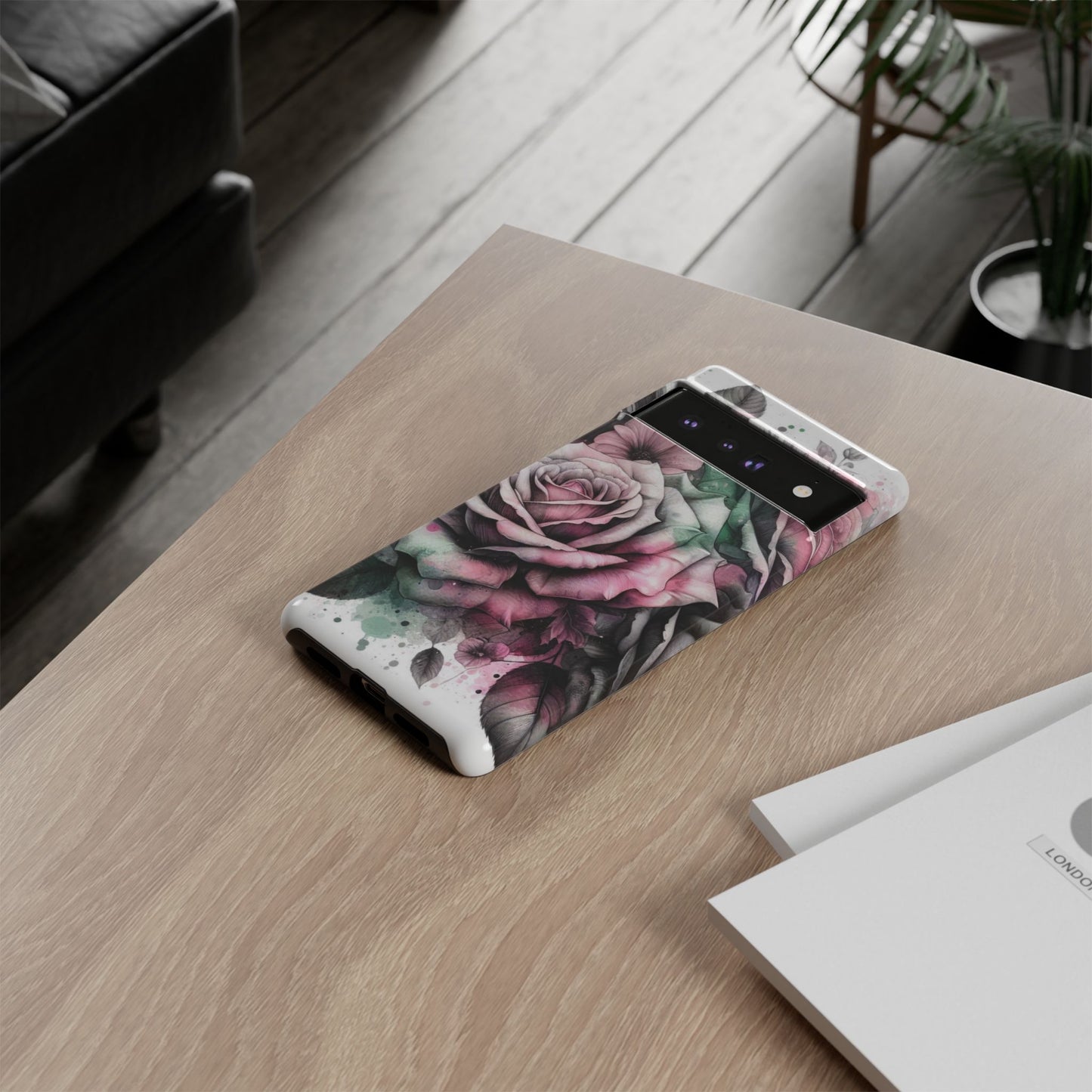 Rosy Romance Art Mobile Case