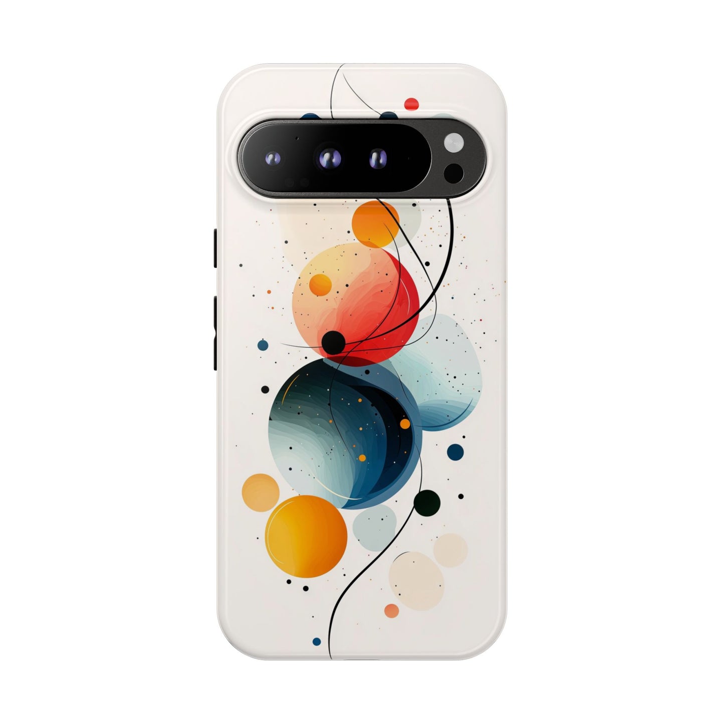 Orbital Drift – Cosmic Flow Abstract Phone Case for iPhone, Samsung & Pixel