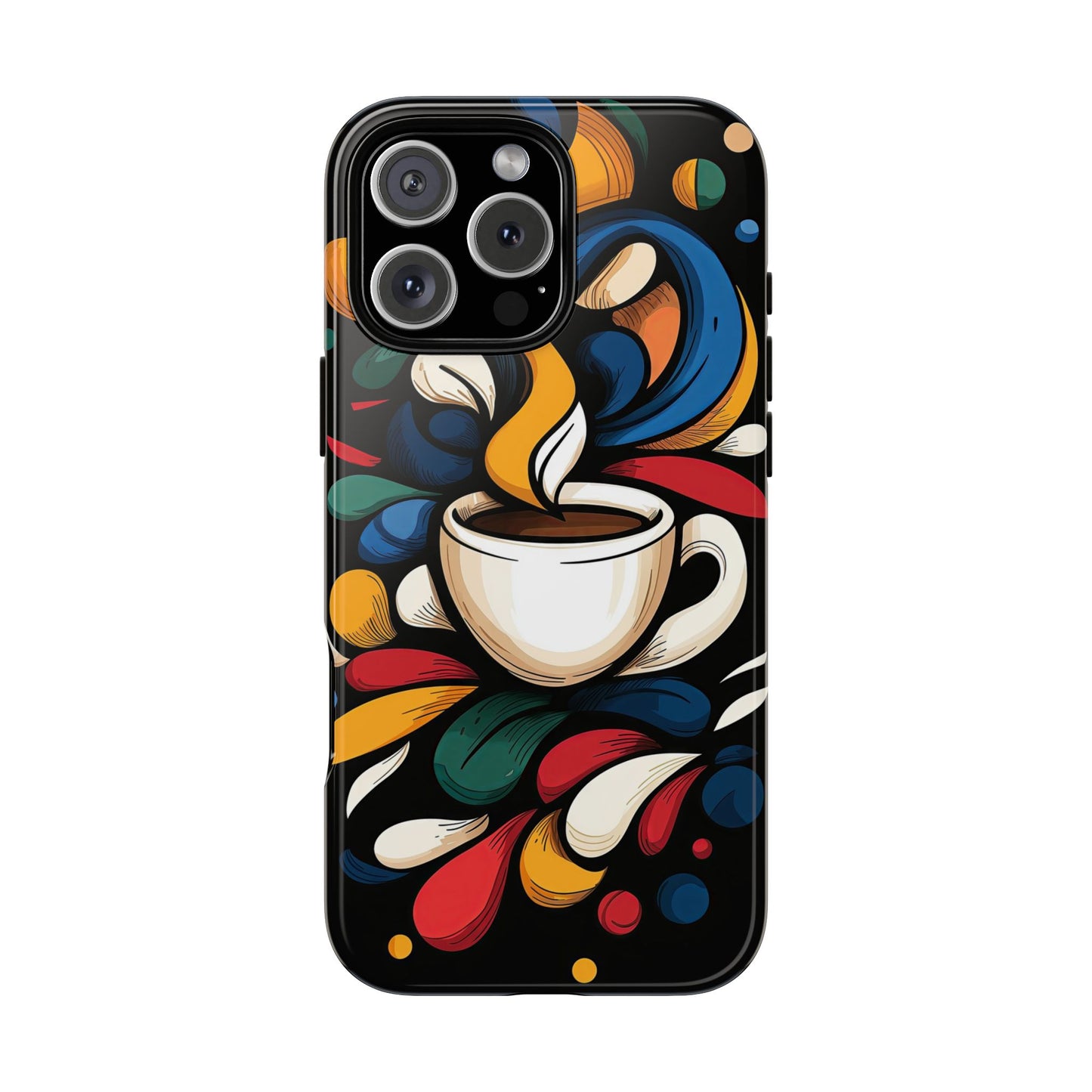 Brewed Blooms – Coffee & Color Floral Case for iPhone, Pixel & Samsung