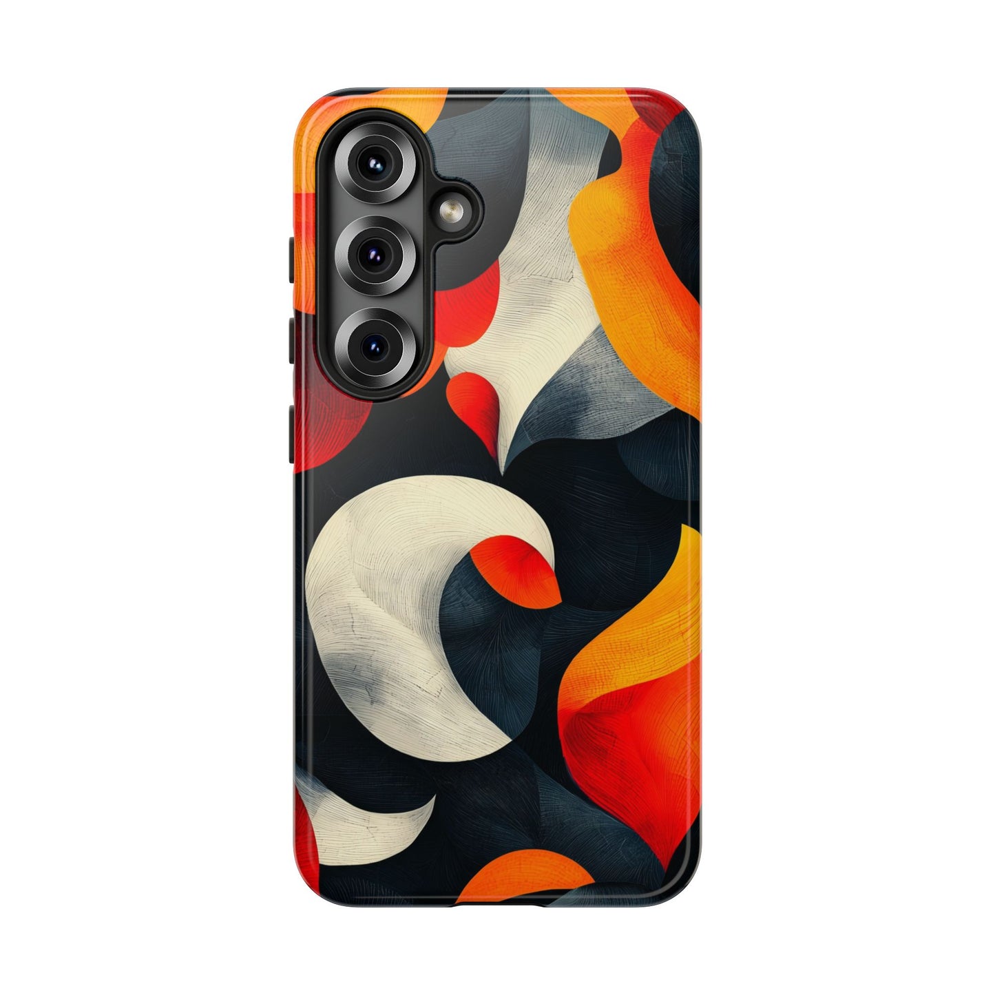Molten Flow – Abstract Flame Phone Case for iPhone, Samsung & Pixel