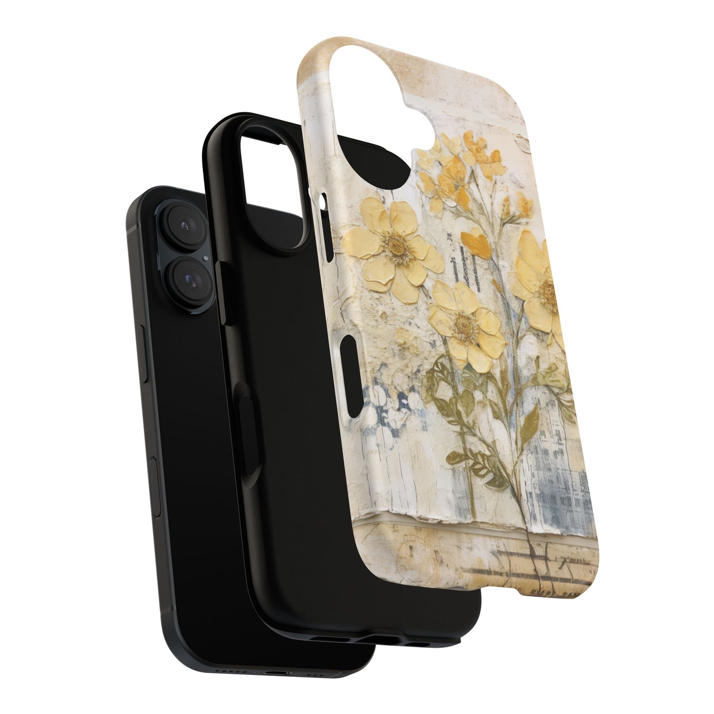 Vintage Botanical Floral Mobile Case