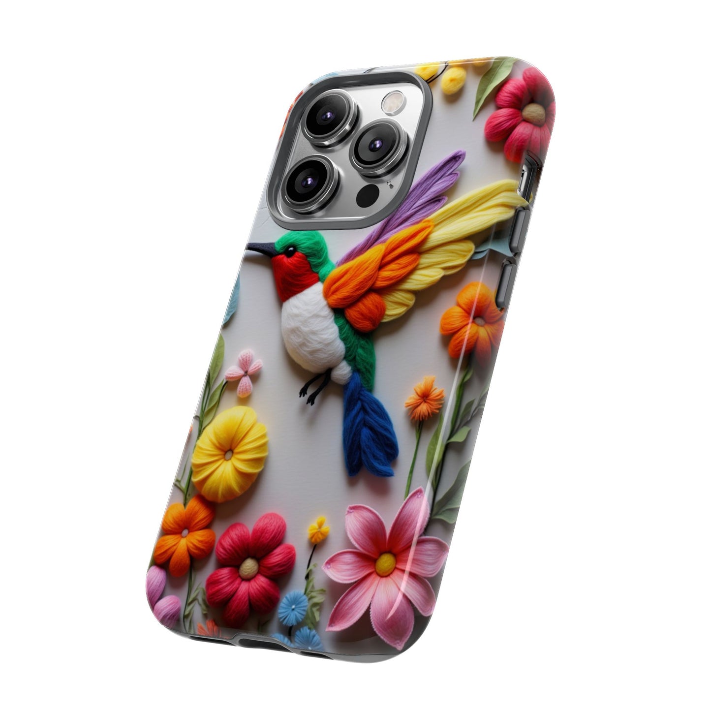 Elegant Hummingbird with Floral Mosaic Design | Nature's Artistic Vibes | Pixel 8 pro