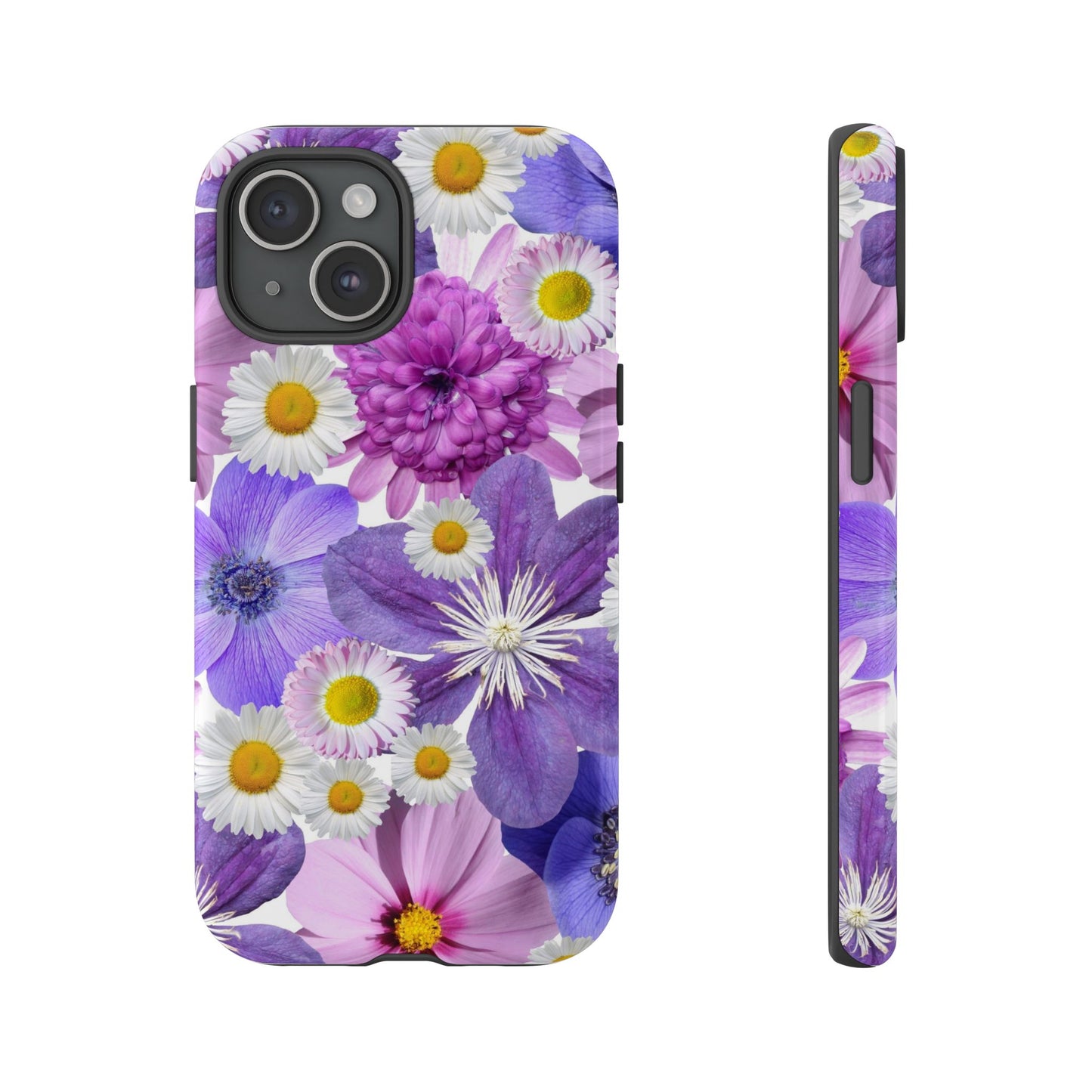 Lavender Blossom Floral Mobile Case