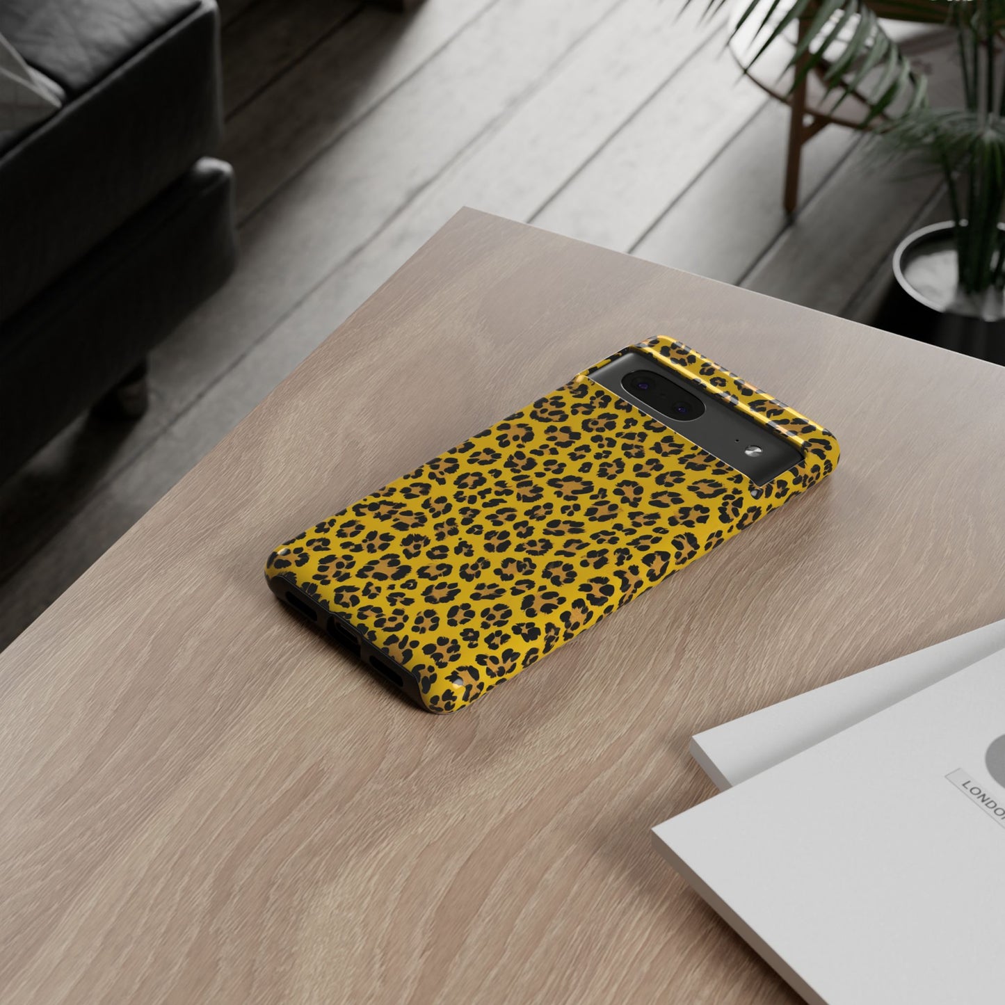 Leopard Texture Printed Back Cover Case phone