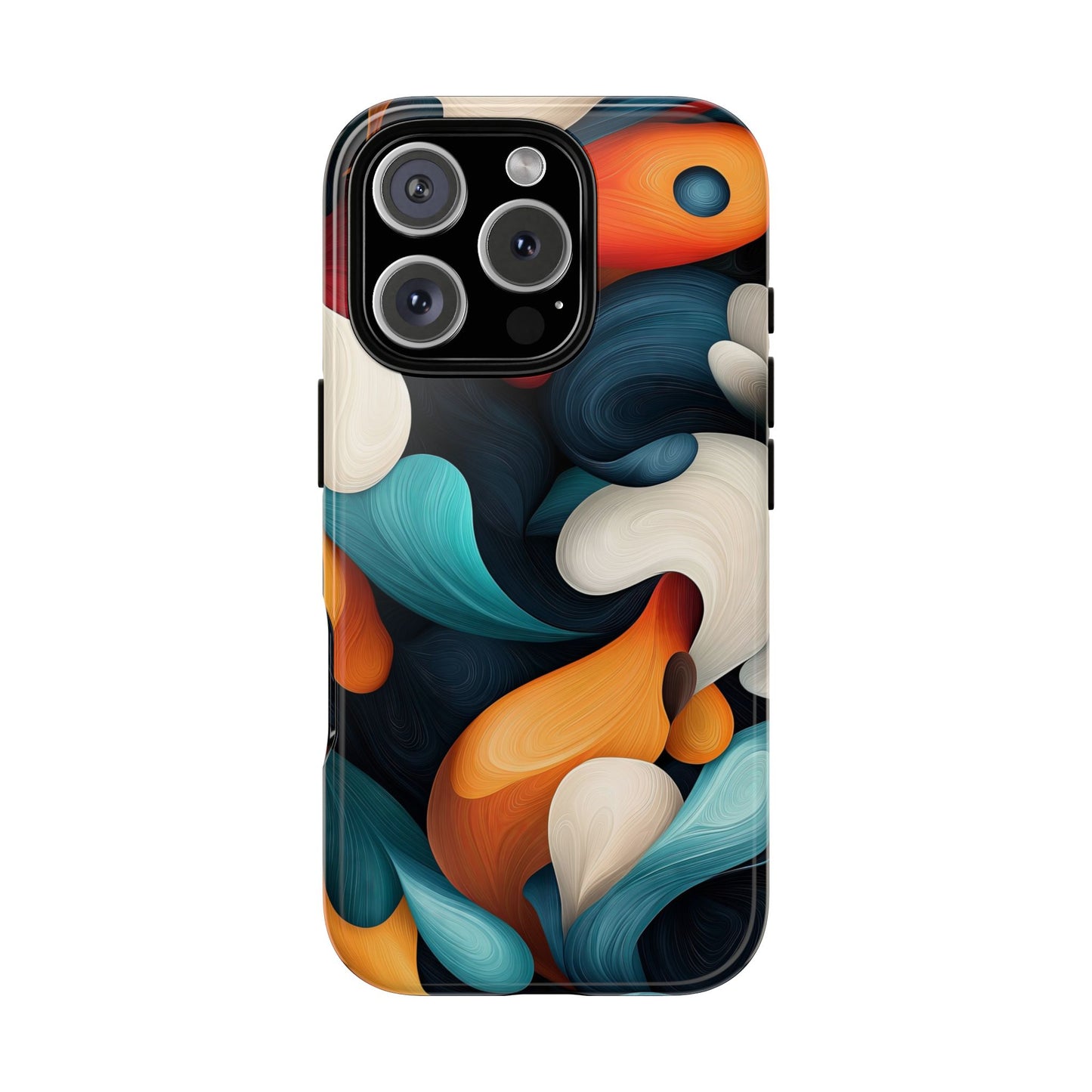 Swirl Spectrum – Vibrant Abstract Phone Case for iPhone, Samsung & Pixel