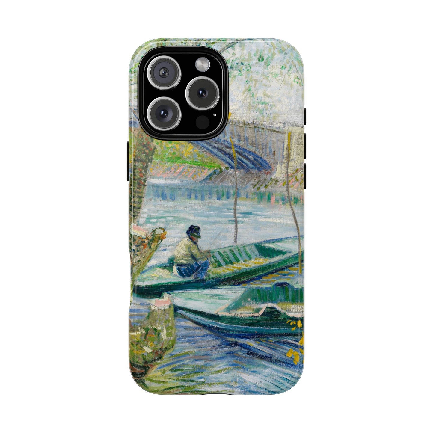 Vincent Van Gogh Fisherman Painting Phone Case - Art Case for iPhone, Samsung & Google Pixel
