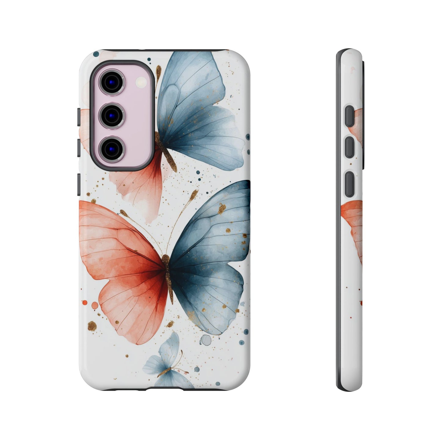 Golden Wings" – Elegant Butterfly Art Case for iPhone, google Pixel & Samsung