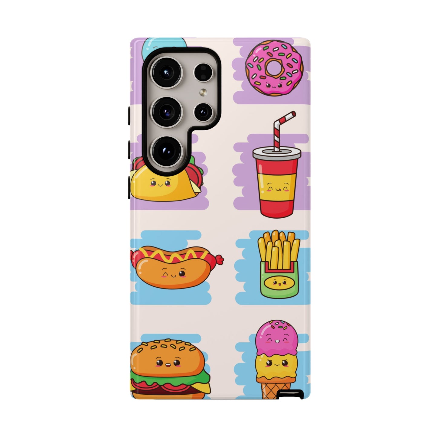 Kawaii Fast Food Phone Case β Cute & Fun Design for iPhone, Samsung, Google Pixel