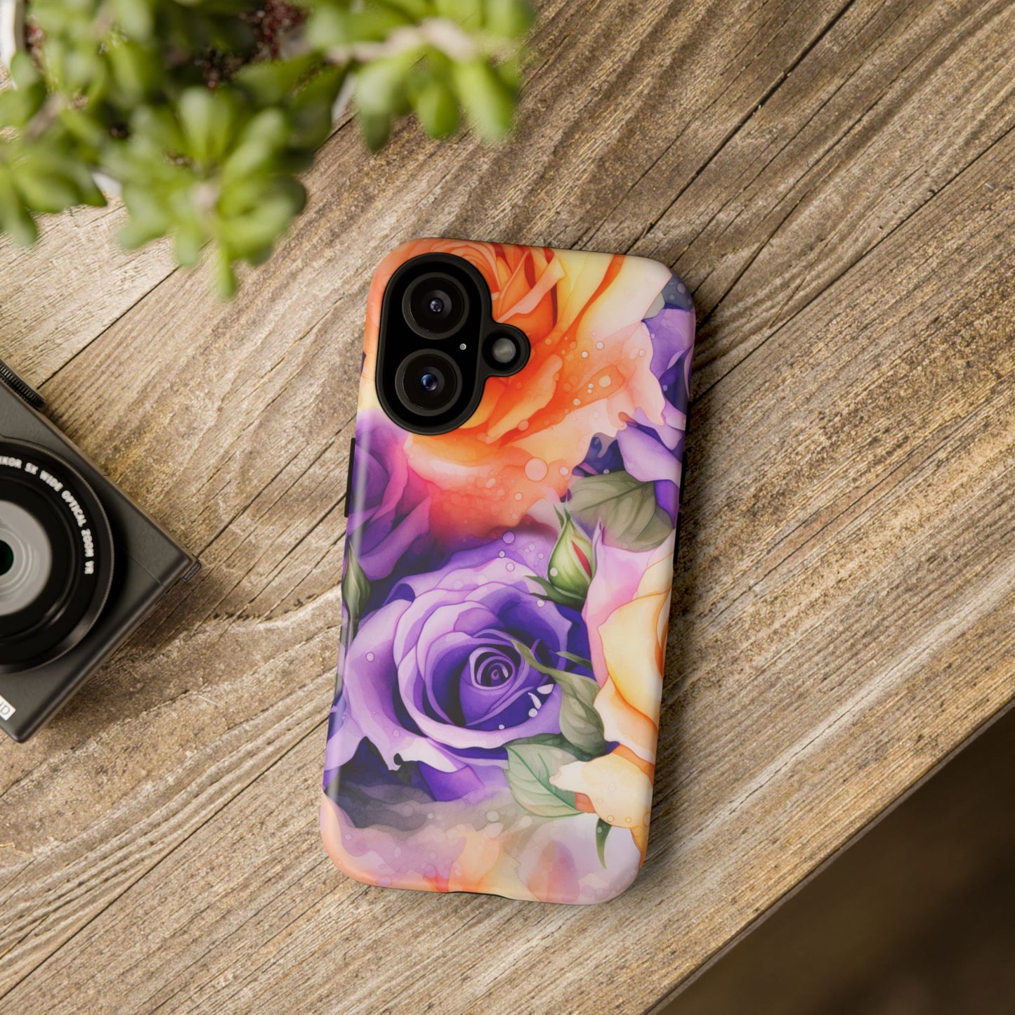 Elegant Rose Blossom Mobile Case
