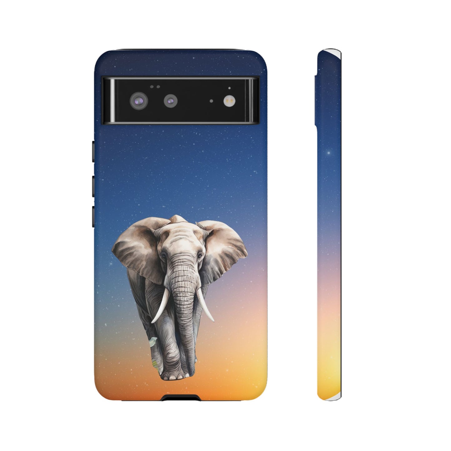 Celestial Elephant Mobile Cover – Dreamy Night Sky Aesthetic