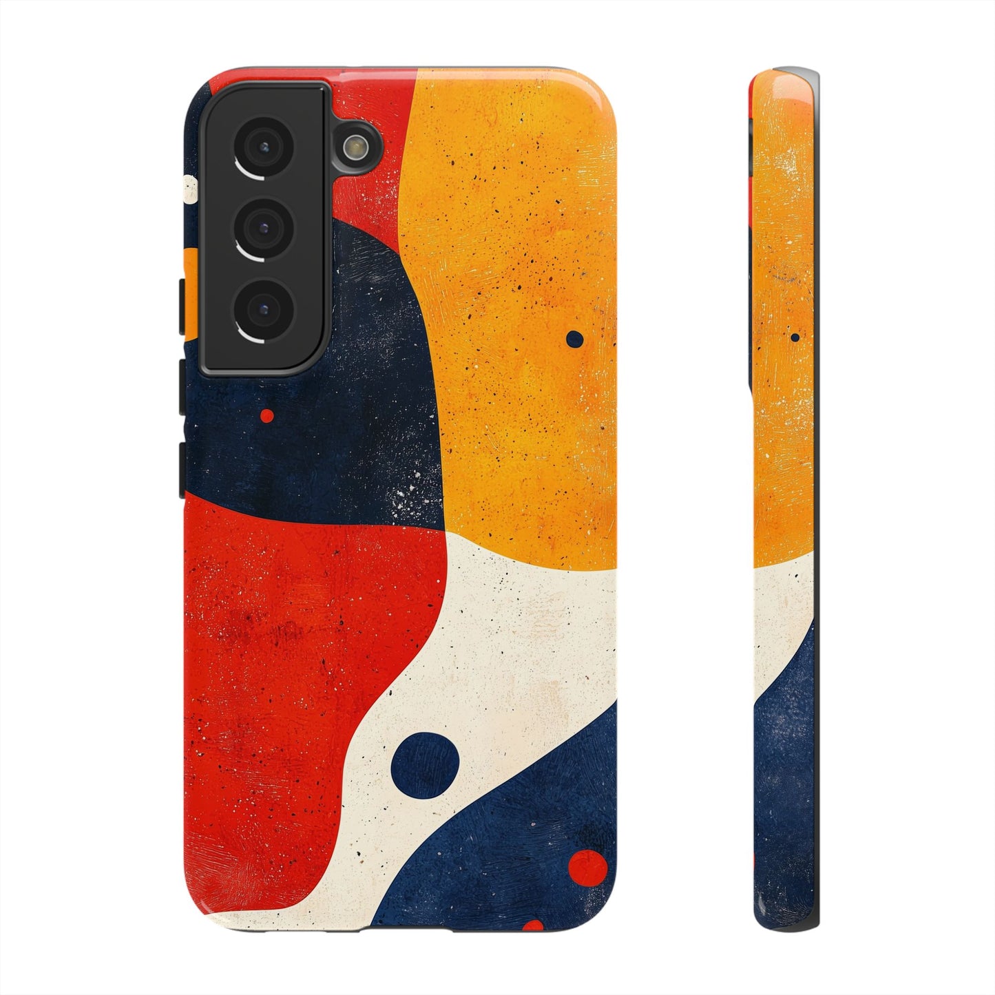 Solar Flow – Retro Wave Abstract Phone Case for iPhone, Samsung & Pixel