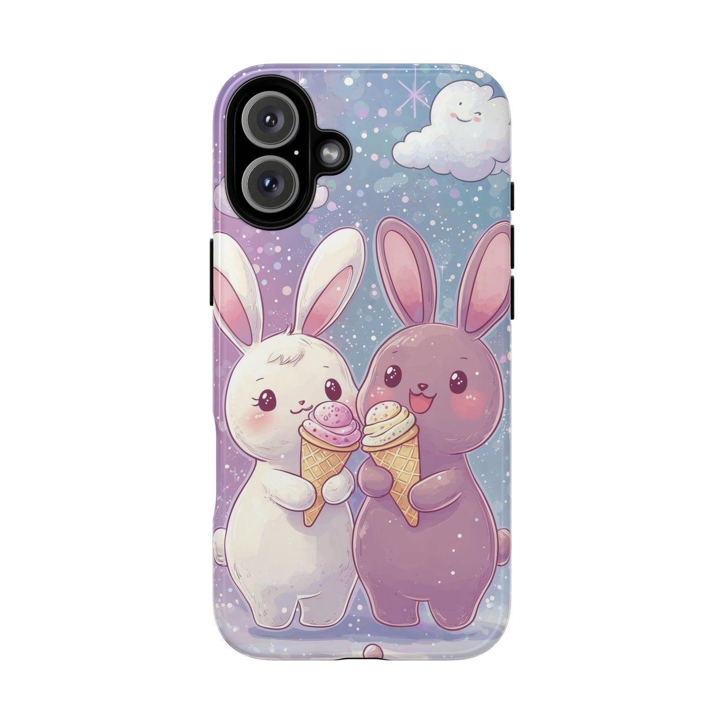 Bunny Bliss β Kawaii Anime Phone Case for iPhone, Samsung, Google Pixel