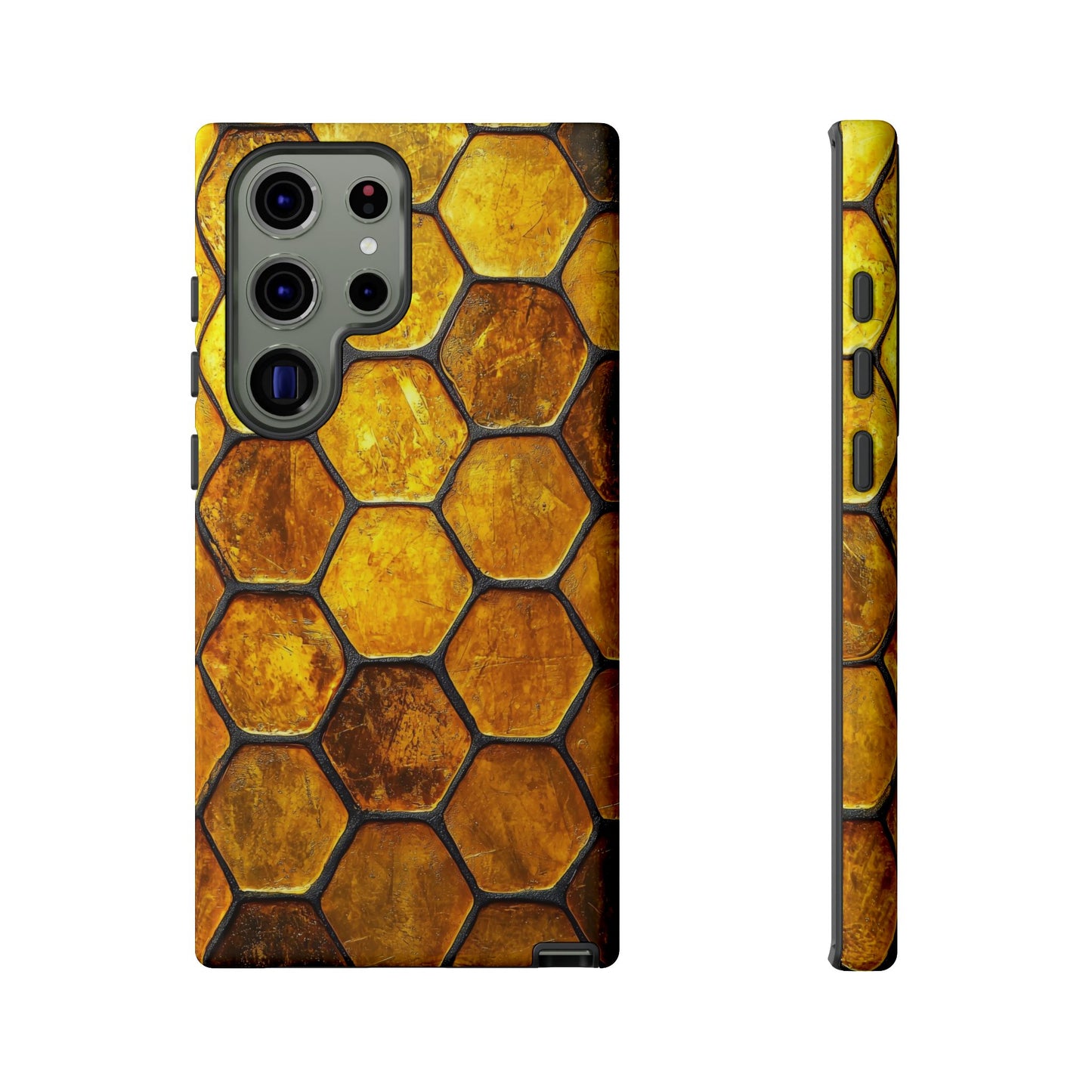 Golden Honeycomb Phone Case – iPhone, Google Pixel, Samsung
