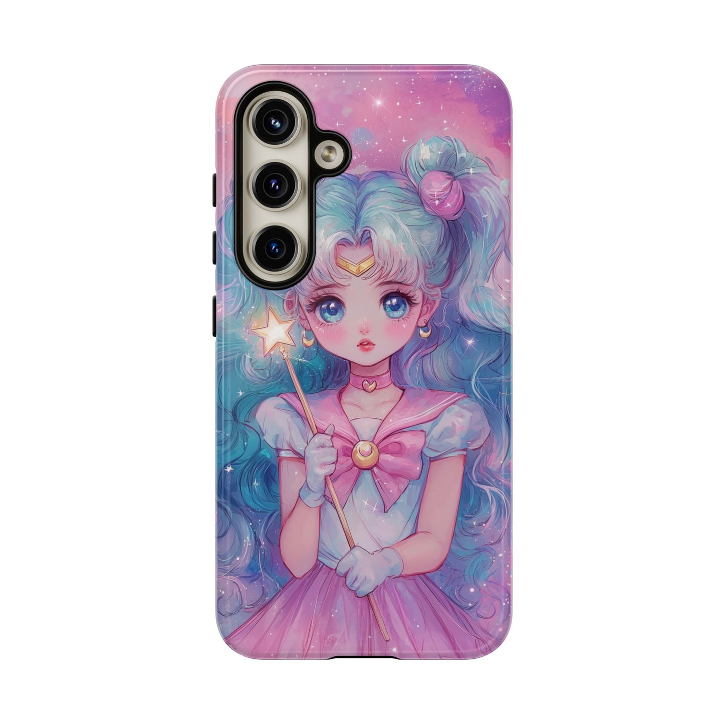 Magical Moon Guardian Anime Phone Case for iPhone, Samsung, Google Pixel