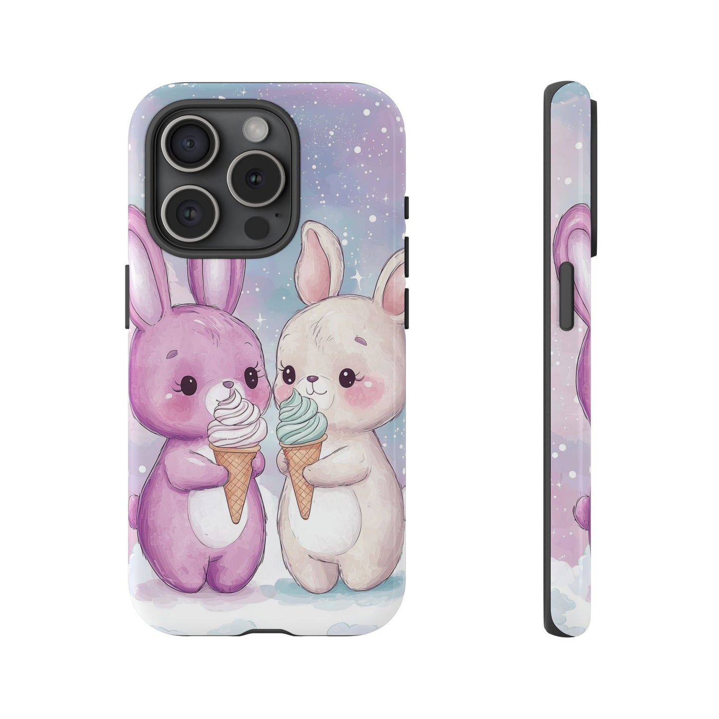 Sweet Bunny Bliss - Kawaii Anime Phone Case for iPhone, Samsung, Google Pixel