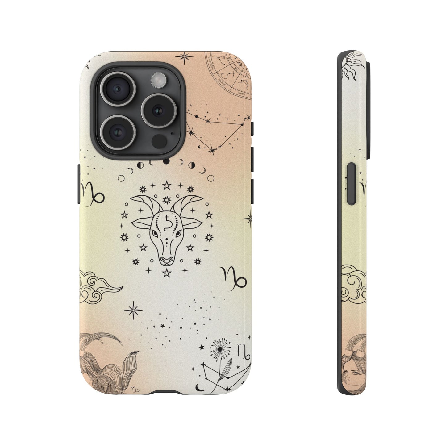 Capricorn Zodiac Sign Phone Case β Sleek & Ambitious Style for iPhone, Samsung & Google Pixel