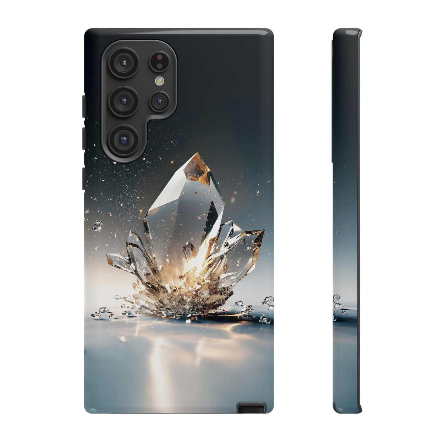 Shattered Crystal Matching Couple Phone Case β Bold & Dazzling for iPhone, Samsung & Google Pixel