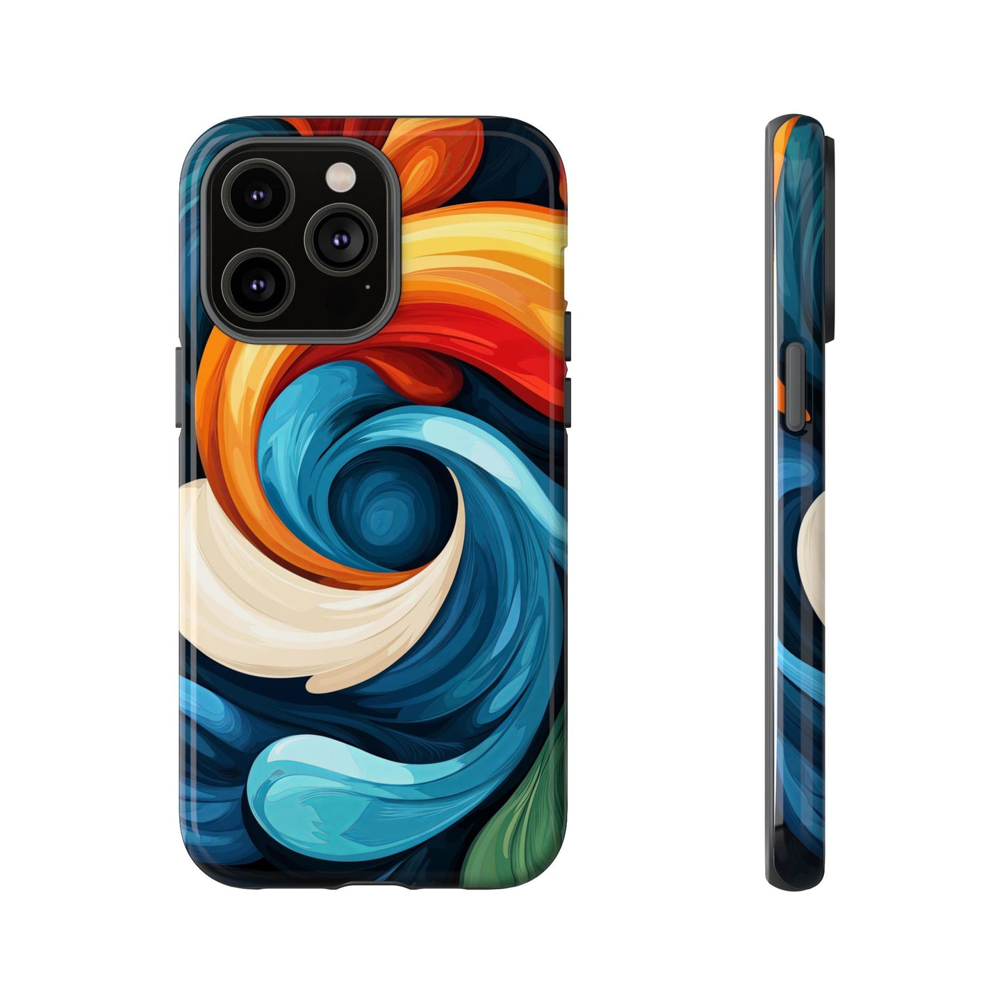 Colorstorm – Fluid Energy Abstract Phone Case for iPhone, Samsung & Pixel